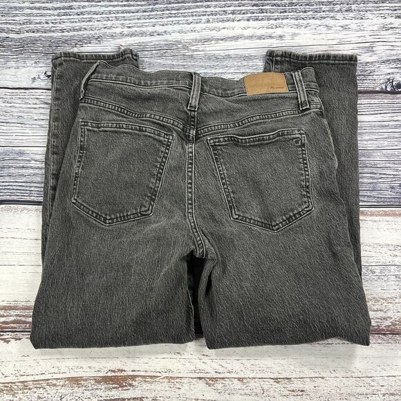 Madewell The Petite Perfect Vintage High Rise Lunar Black Jeans Women's Size 27P - Picture 3 of 10
